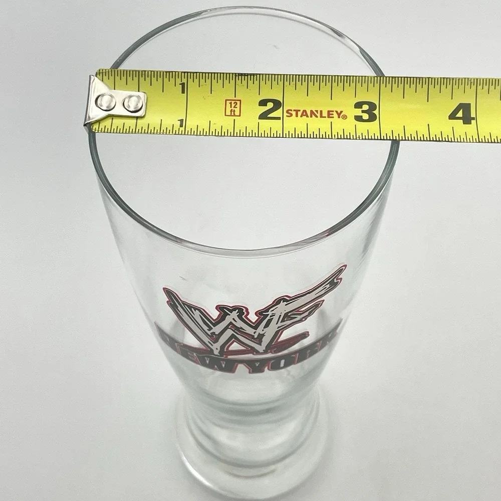 Vintage 1999 WWF New York Pilsner Beer Glass 9